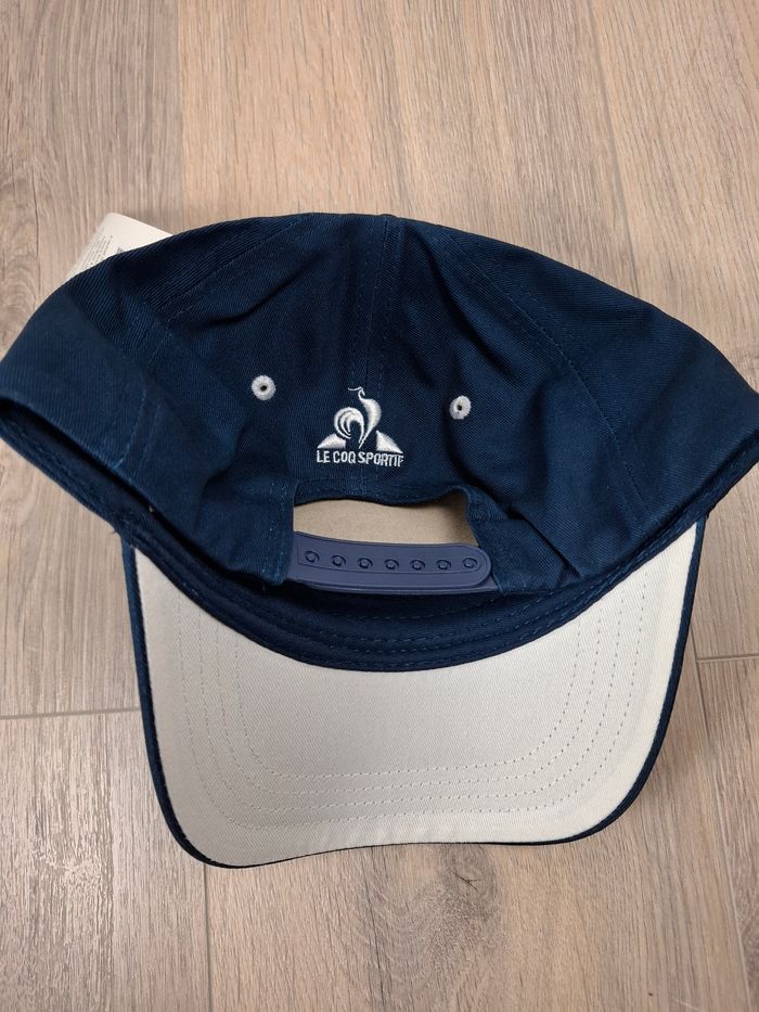 Casquette Le Coq Sportif Bleu Taille Unique Réglable - photo numéro 9