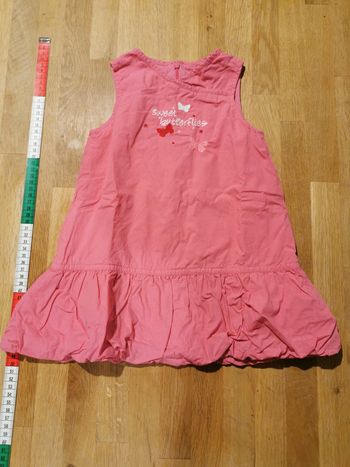 Robe rose 18 mois Tissaia