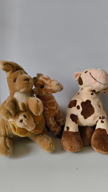 Lot 3 peluches d'occasion 