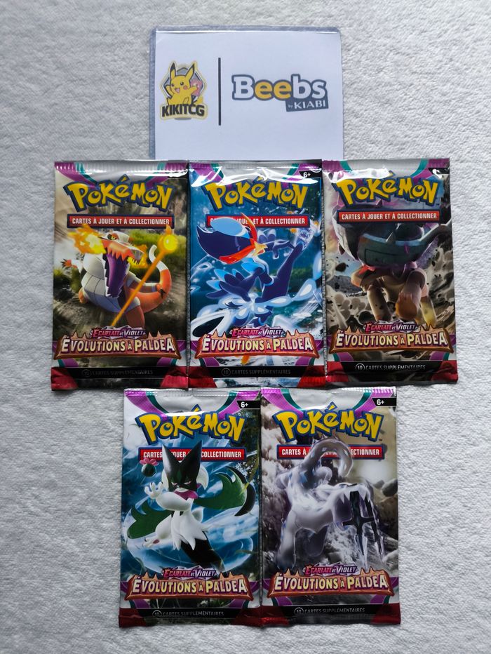 Artset Évolution à Paldea EV2 - Pokémon TCG - Neuf et scellé