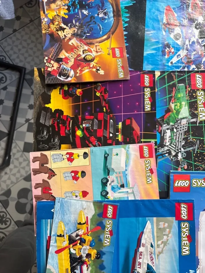 Lot de notice lego system vintage - photo numéro 4