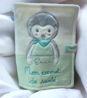 Protège carnet de santé personnalisé