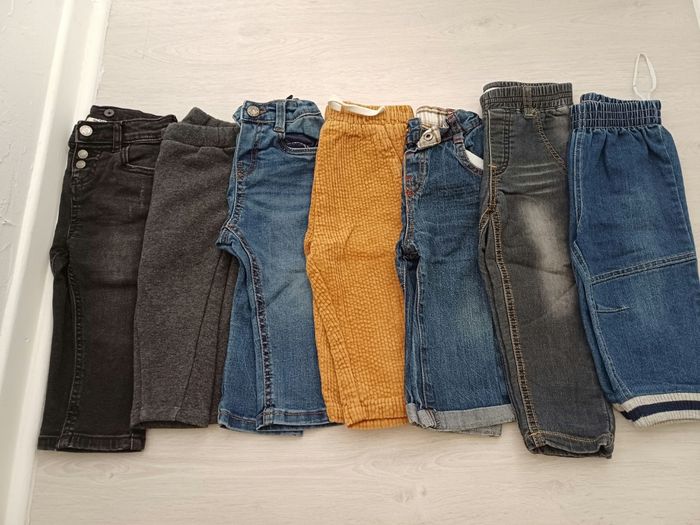 Lot de 7 pantalons