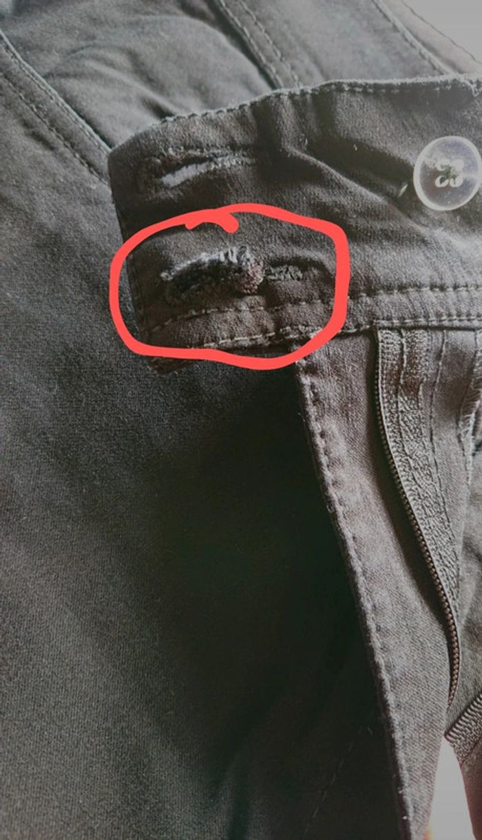 Pantacourt noir clara vitti - photo numéro 5