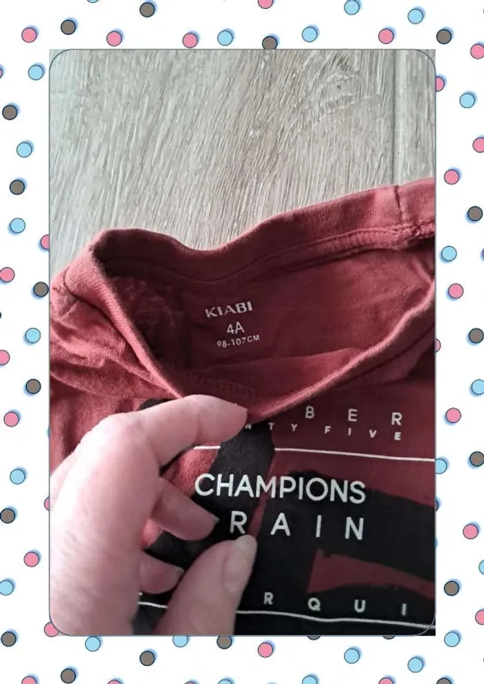 Tshirt manche longue 4 ans - photo numéro 3