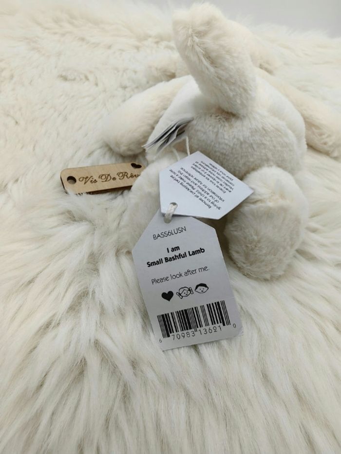 Doudou peluche Mouton Small Bashful Lamb Jellycat - photo numéro 8