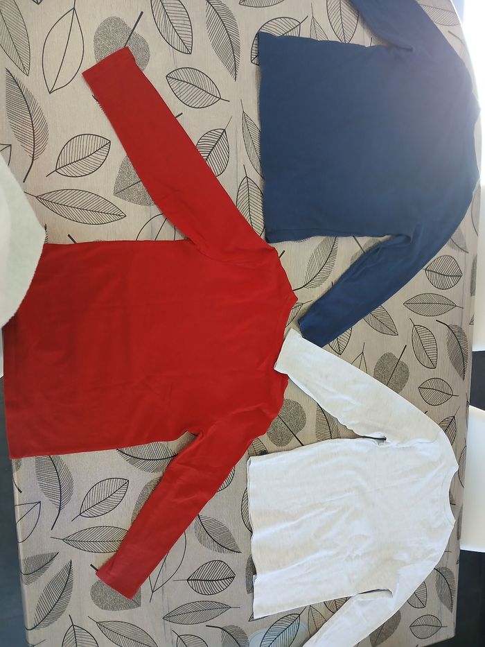 Lot tee-shirt manches longues - photo numéro 2