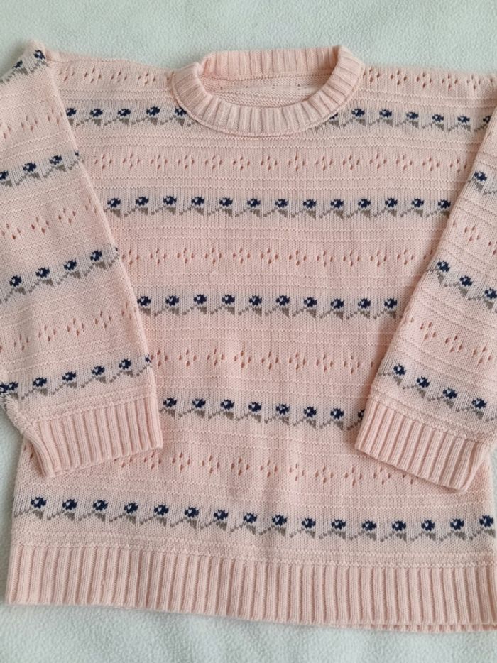 Pull Vintage à motifs - photo numéro 3