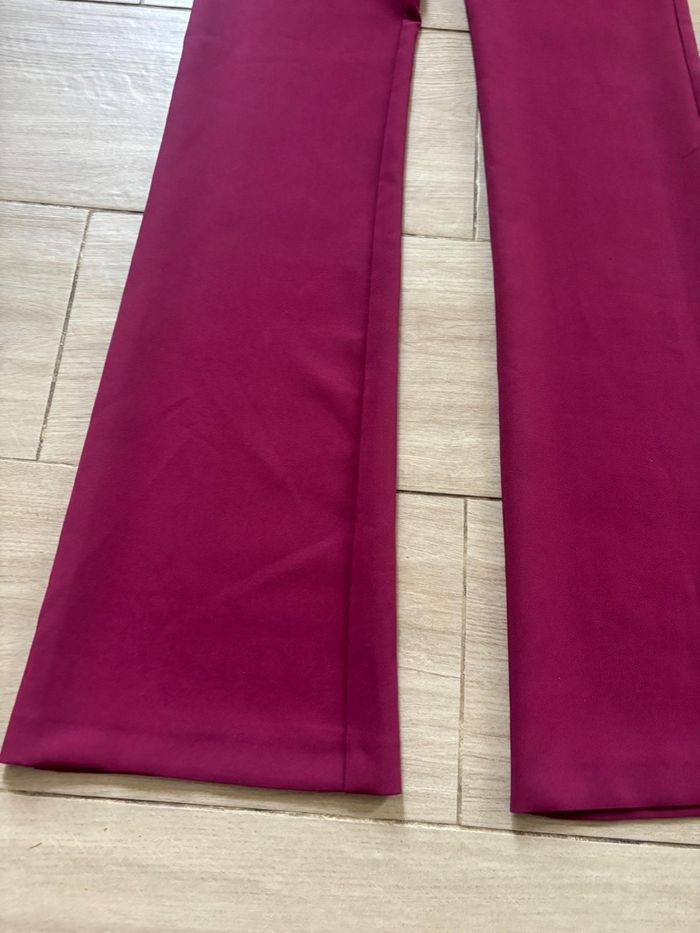 pantalon habillé jambes évasées - photo numéro 5