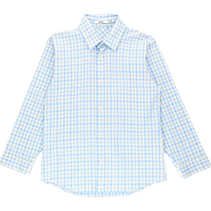 Chemise à manches longues 6 ans en coton Knot