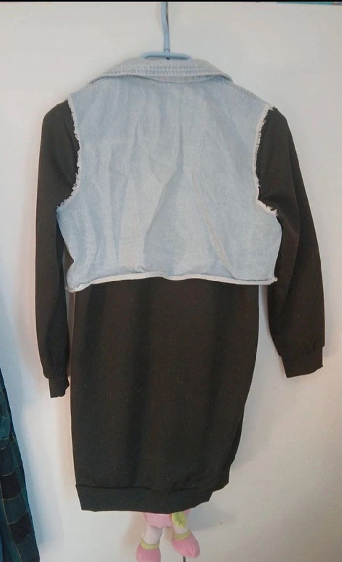 Robe avec boléro jeans - photo numéro 2