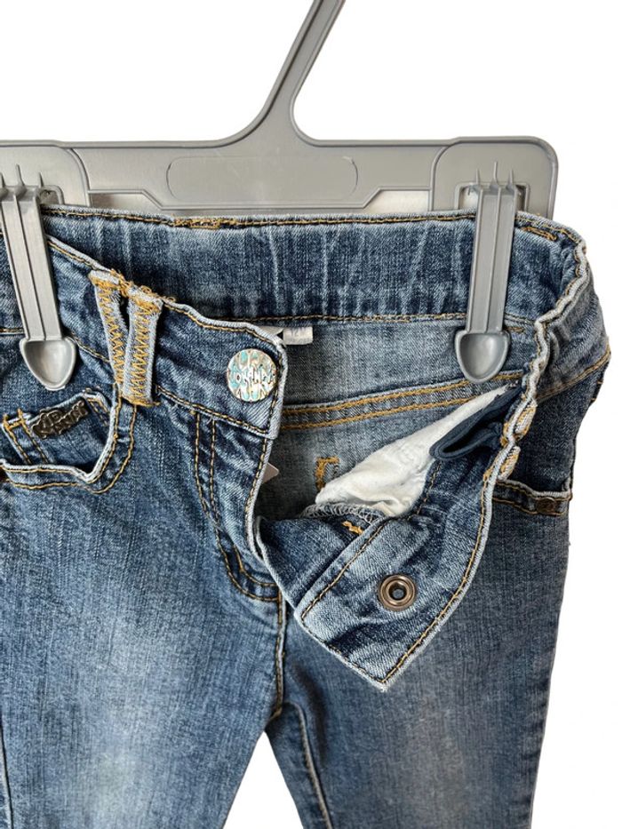 Jean stretch bleu denim - Kidkanai 12 mois (74cm) - photo numéro 2