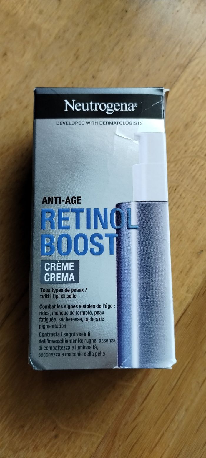 Retinol boost neutrogena