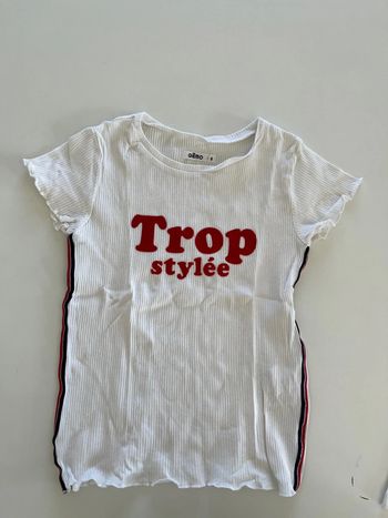 Teeshirt fille 8 ans gemo