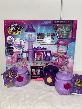 Château + 3 figurines Magic Mixies