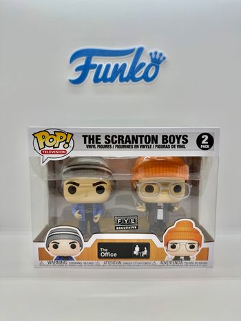 Funko Pop The Office The Scranton Boys 2 Pack FYE Exclusive 🇺🇸