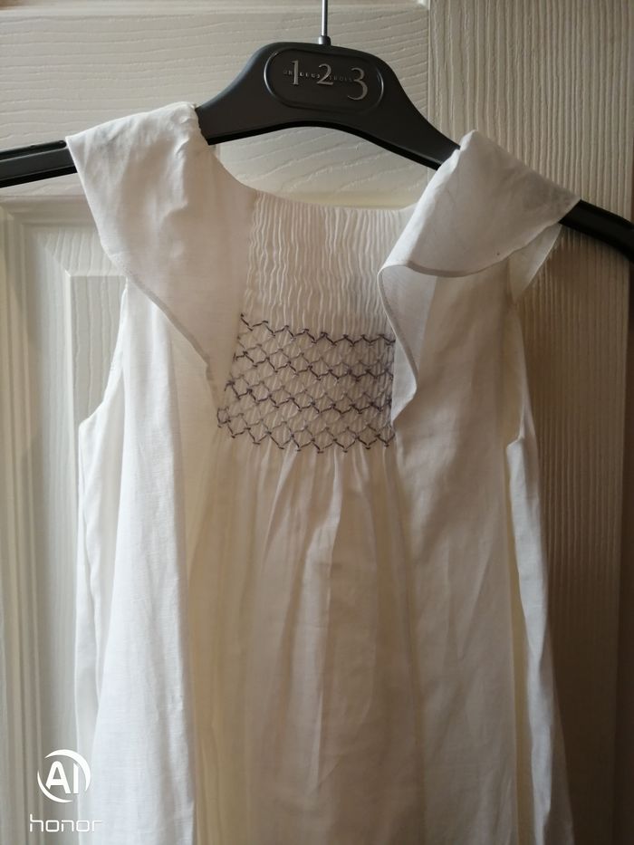 Robe blanche type baptêmes - photo numéro 2