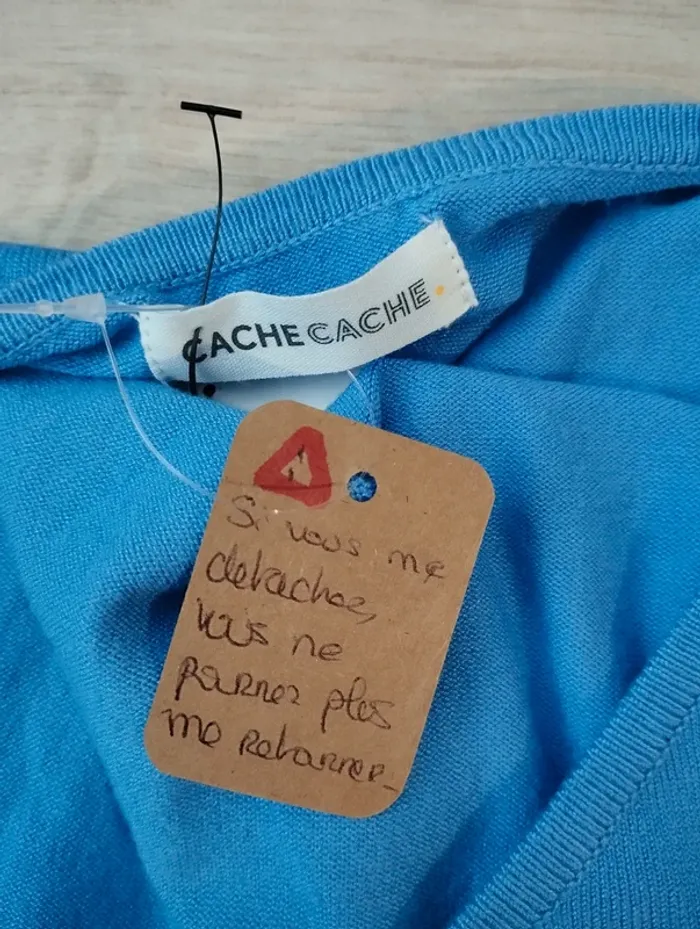 Pull dos ouvert Cache Cache taille 34 - photo numéro 8