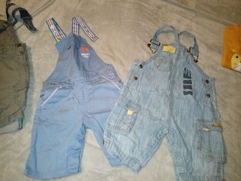 Lot 5 Salopettes été 18 mois été