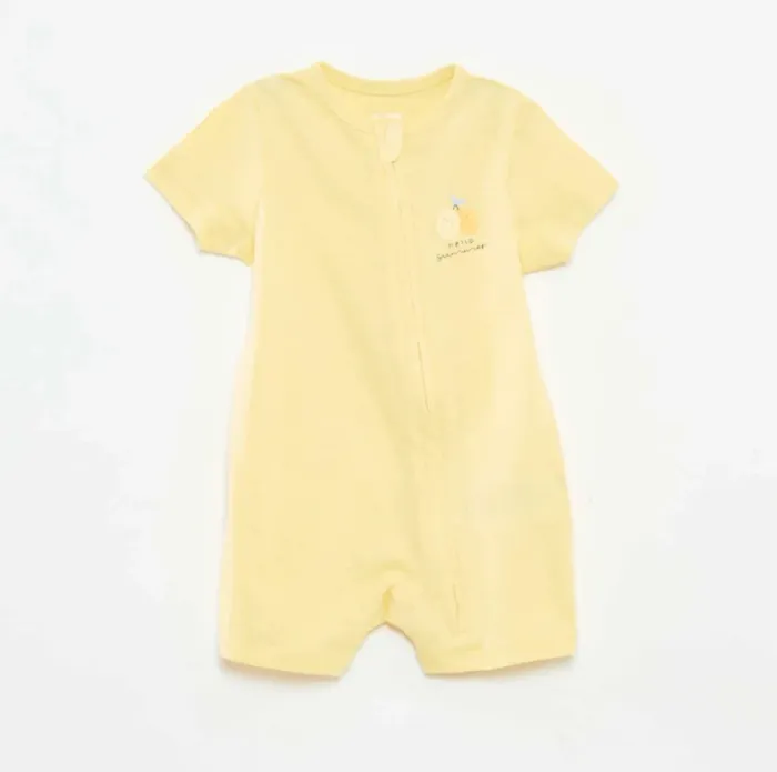 Lot de 2 pyjashorts / pyjamas légers 3 mois - photo numéro 3