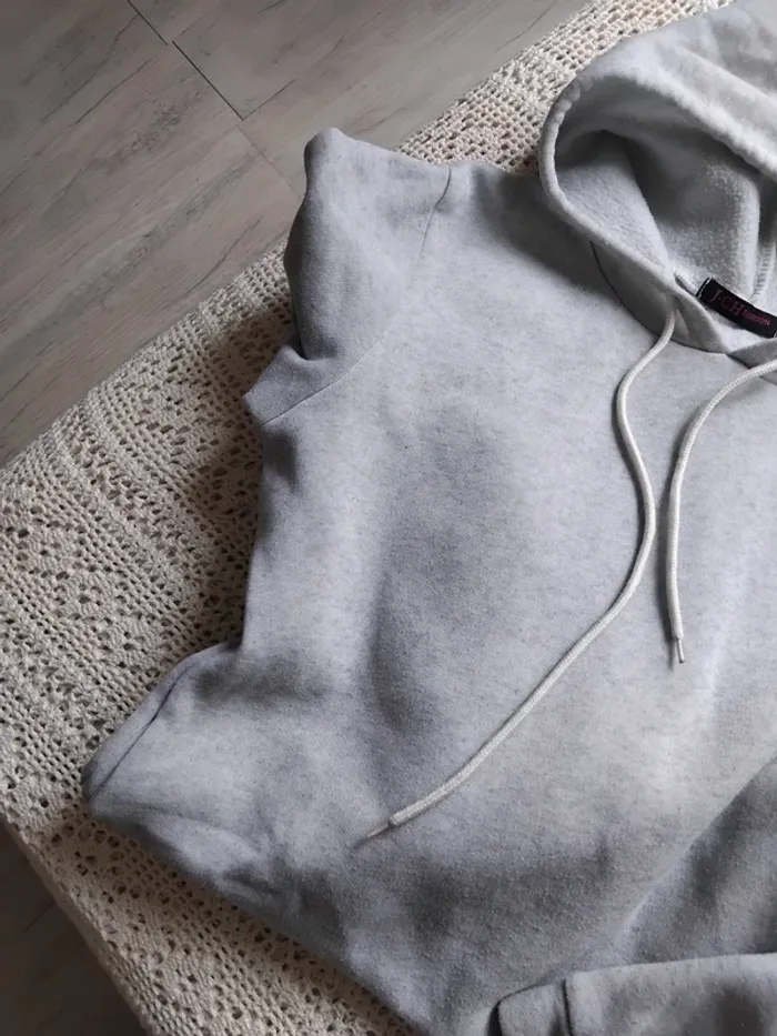 Sweat long gris - photo numéro 3