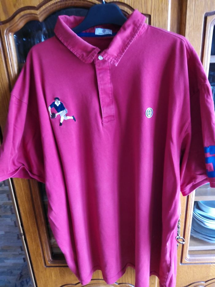 Polo homme Serge blanco