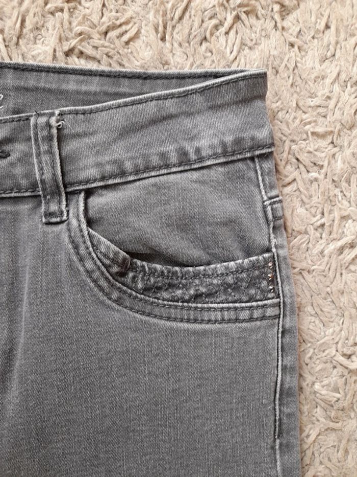 Pantalon jeans gris T36 Scottage - photo numéro 4