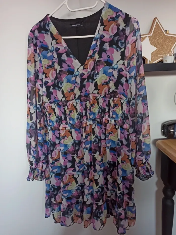 Robe fluide fleurie