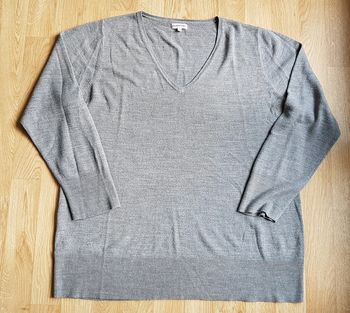 Pull fin gris