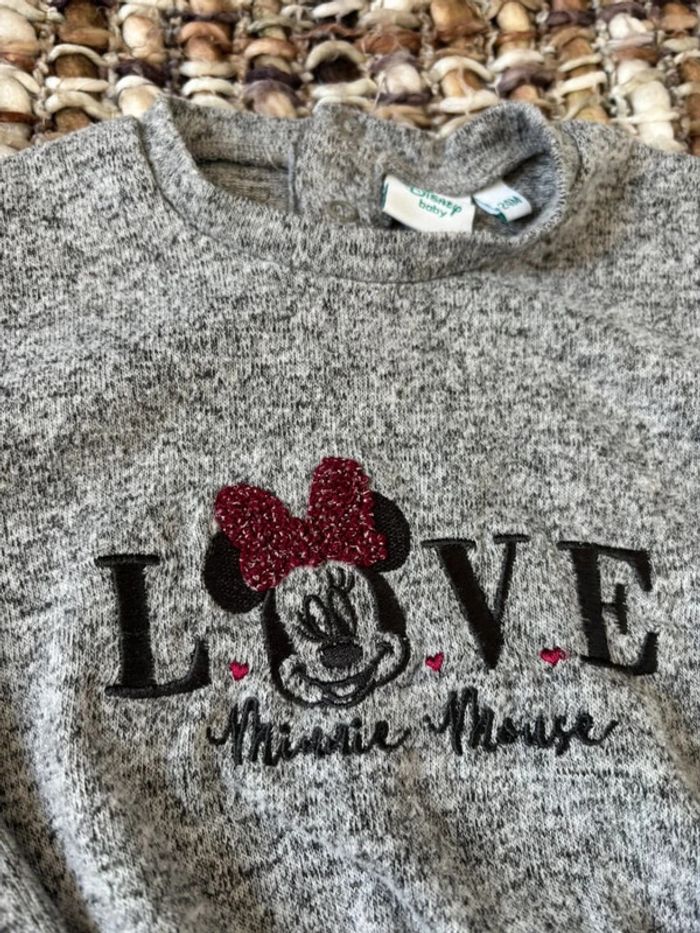 Pull bébé fille Minnie 2 ans - photo numéro 3