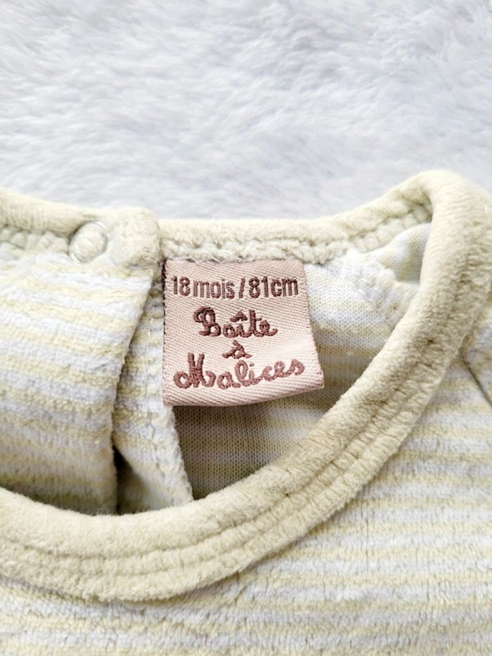 Pyjama 2 pièces "lapin" - photo numéro 2