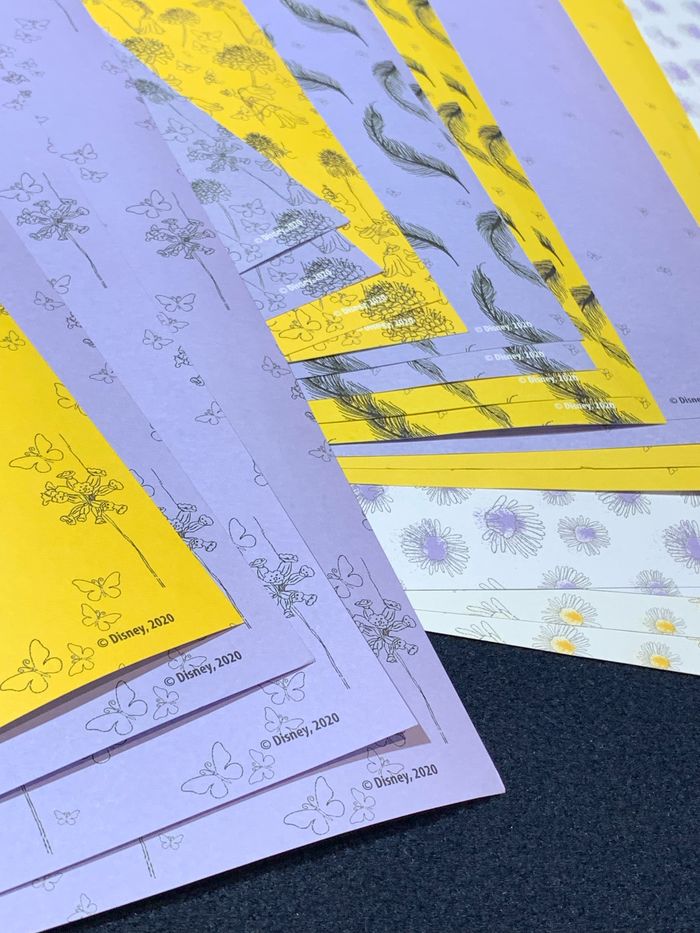 Kit Winnie Pooh Disney tampons, feuilles, die cuts - photo numéro 6