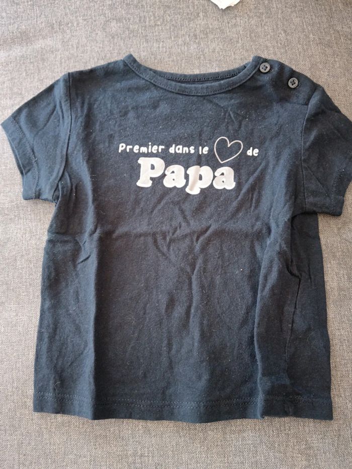 Lot t-shirt kiabi message - photo numéro 2