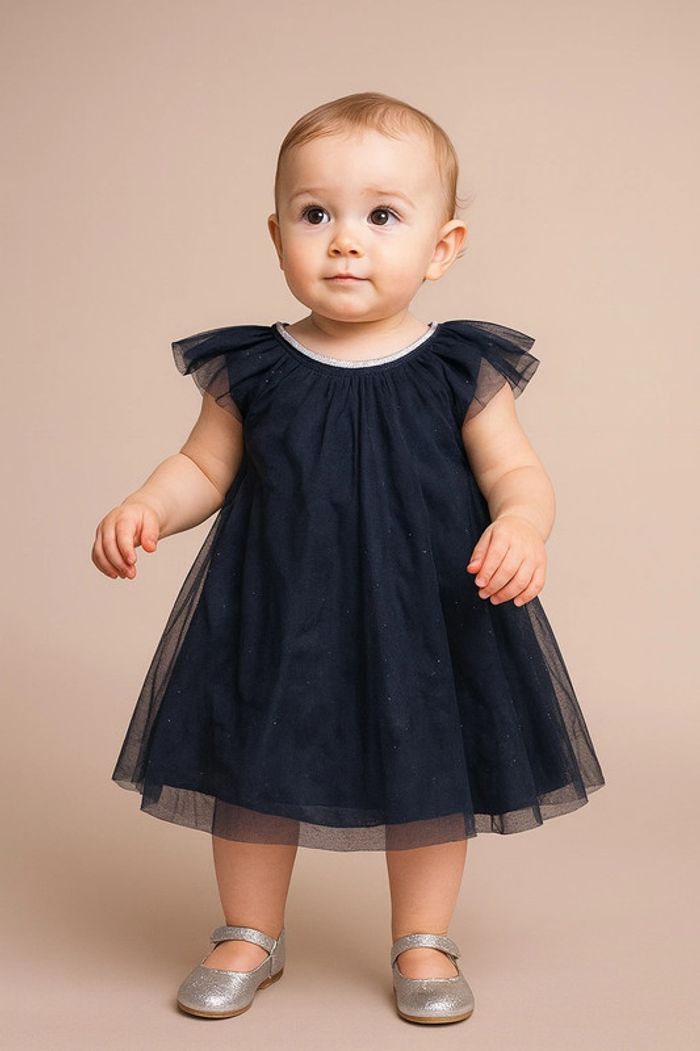 Robe de soirée bleu H&M