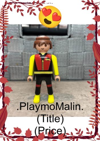 Personnage figurine homme Playmobil