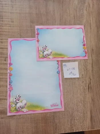 Papier à lettre Diddl 178 1,50€