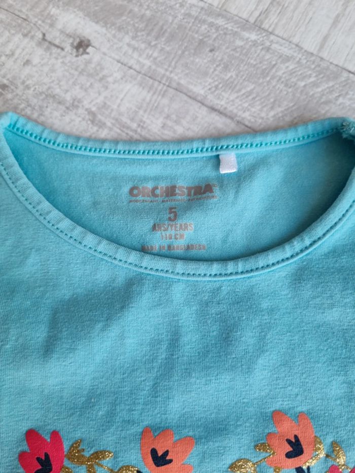 Tee-shirt manches longues Taille 5 ans - photo numéro 4