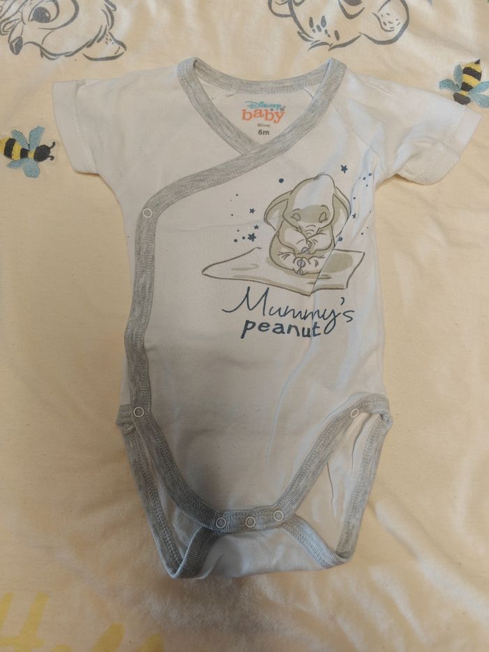 Lot de bodys dumbo Disney - photo numéro 3