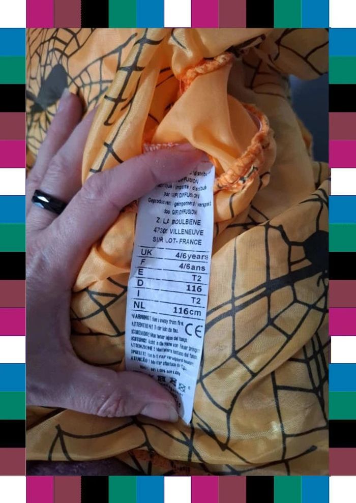 Robe de sorcière 4 ans - photo numéro 4