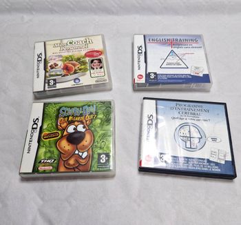 Lot de 4 jeux Nintendo DS