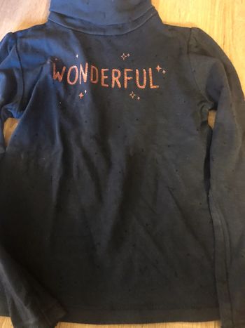 T shirt col montant 5 ans kiabi