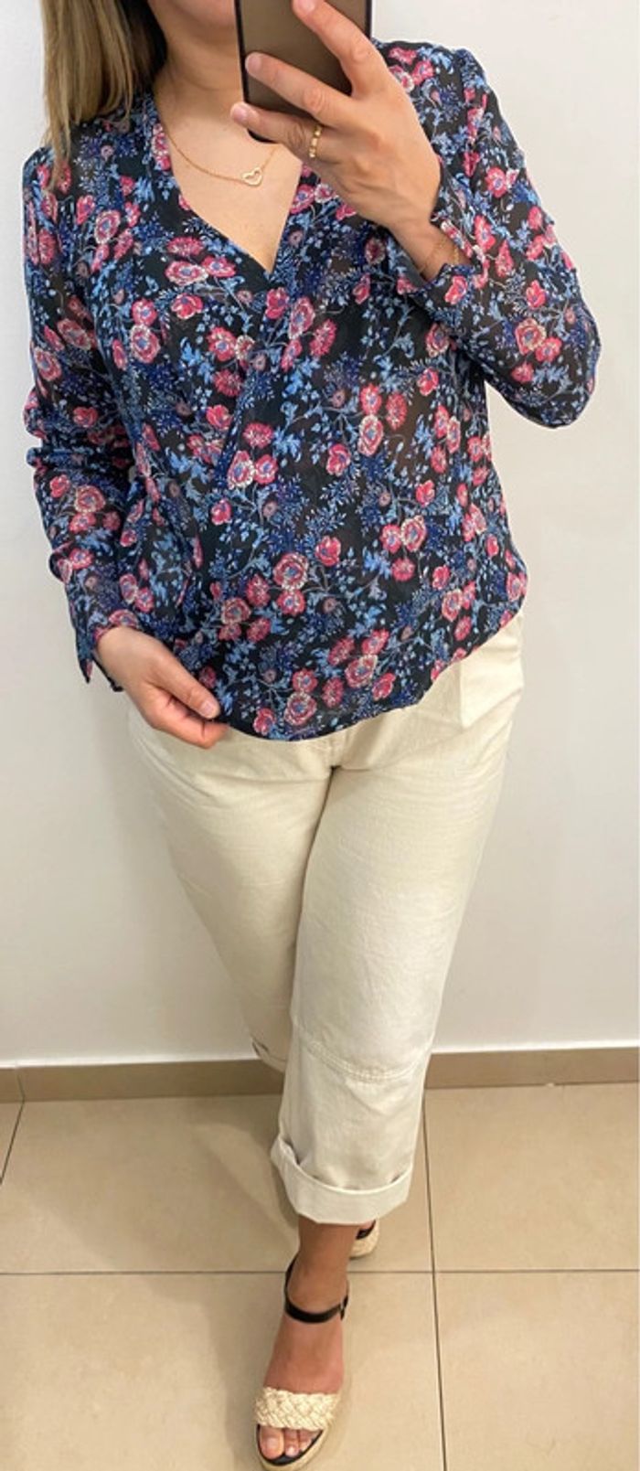 Blouse fleurie - photo numéro 5