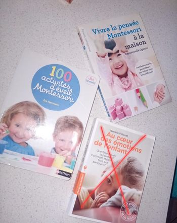 Livres enfance éducation Montessori