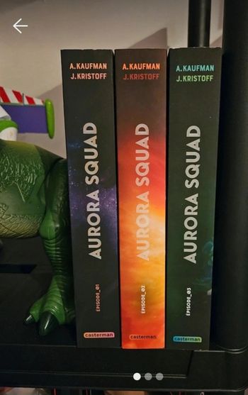 Lot trilogie Aurora Squad vol 1 2 3