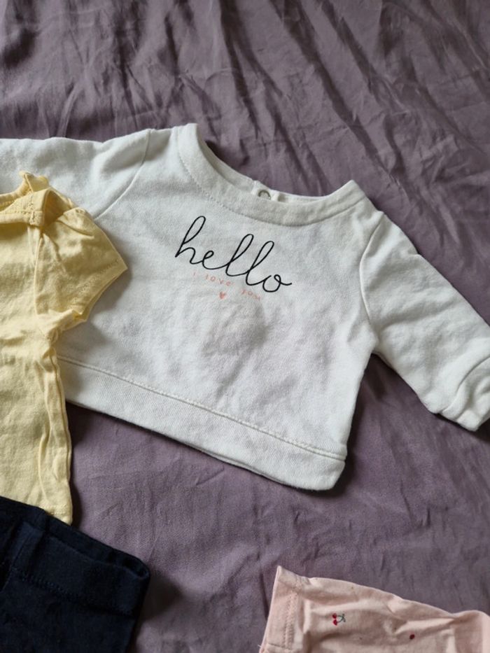 Lot 4 articles filles 1 mois - photo numéro 6
