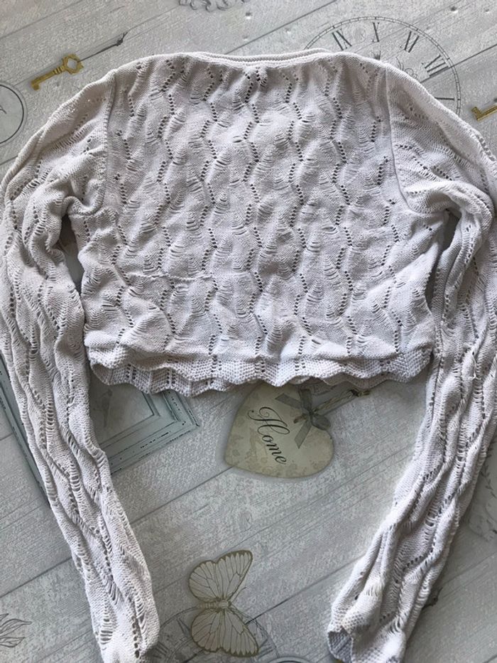 Veste courte blanche - photo numéro 2