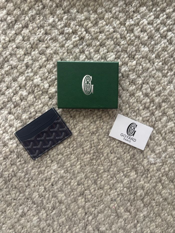 Porte-carte Goyard St-Sulplice Bleu - photo numéro 1