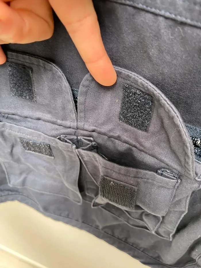 Utility vest navy blue Mens size 50 XL - photo numéro 7