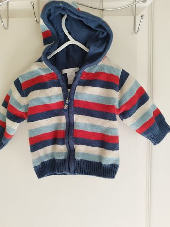 H&M Gilet / sweat zippé garçon  Orchestra– Taille 3 mois