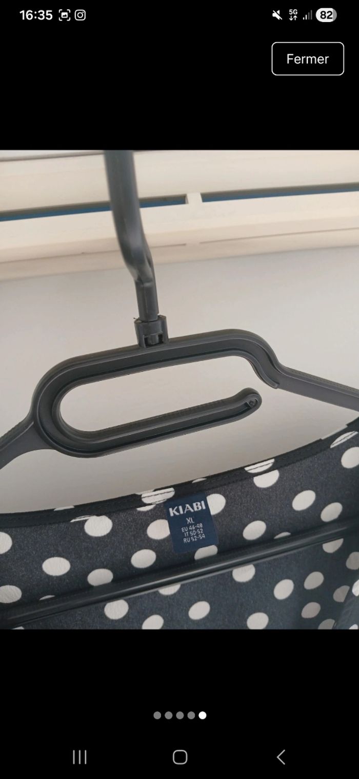 Robe à pois Kiabi Taille Xl - photo numéro 5